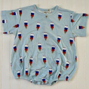 Ice Cream Print Kids Bodysuit